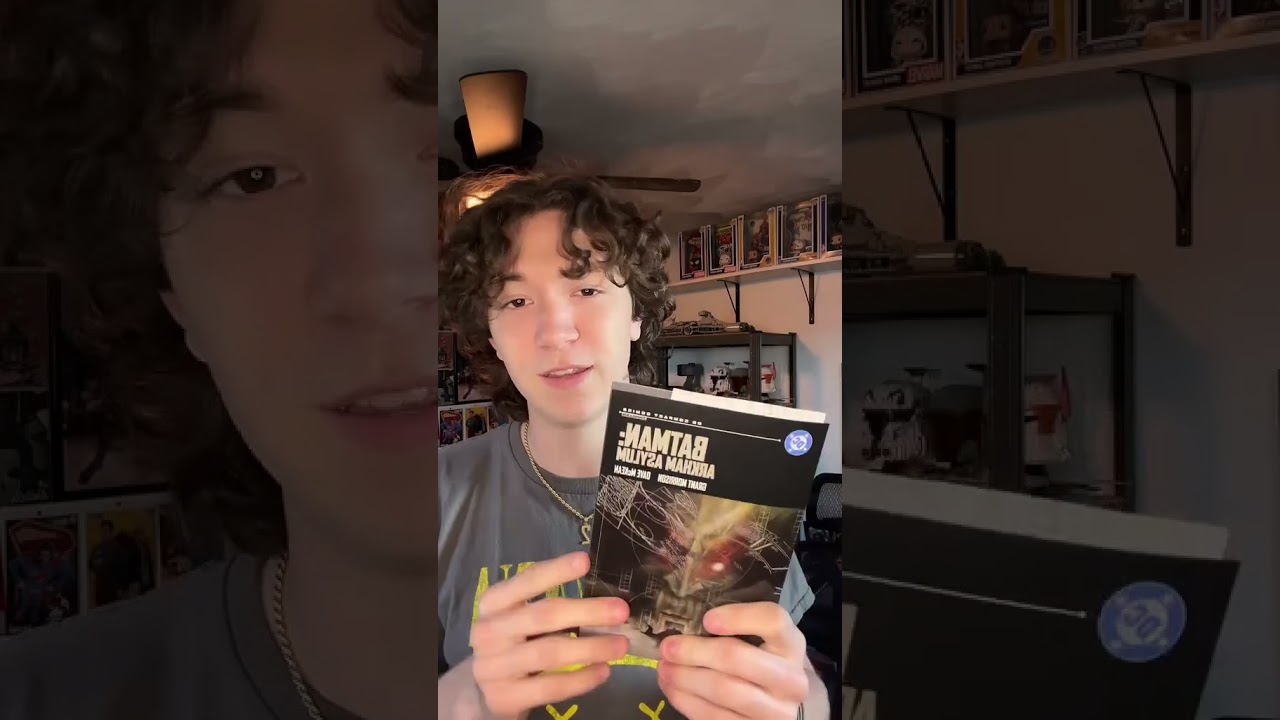 Batman: Arkham Asylum by Grant Morrison is actually SCARY 