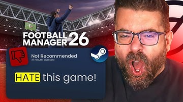 FM26 is een puinhoop - 0/10 Football Manager 26 recensie