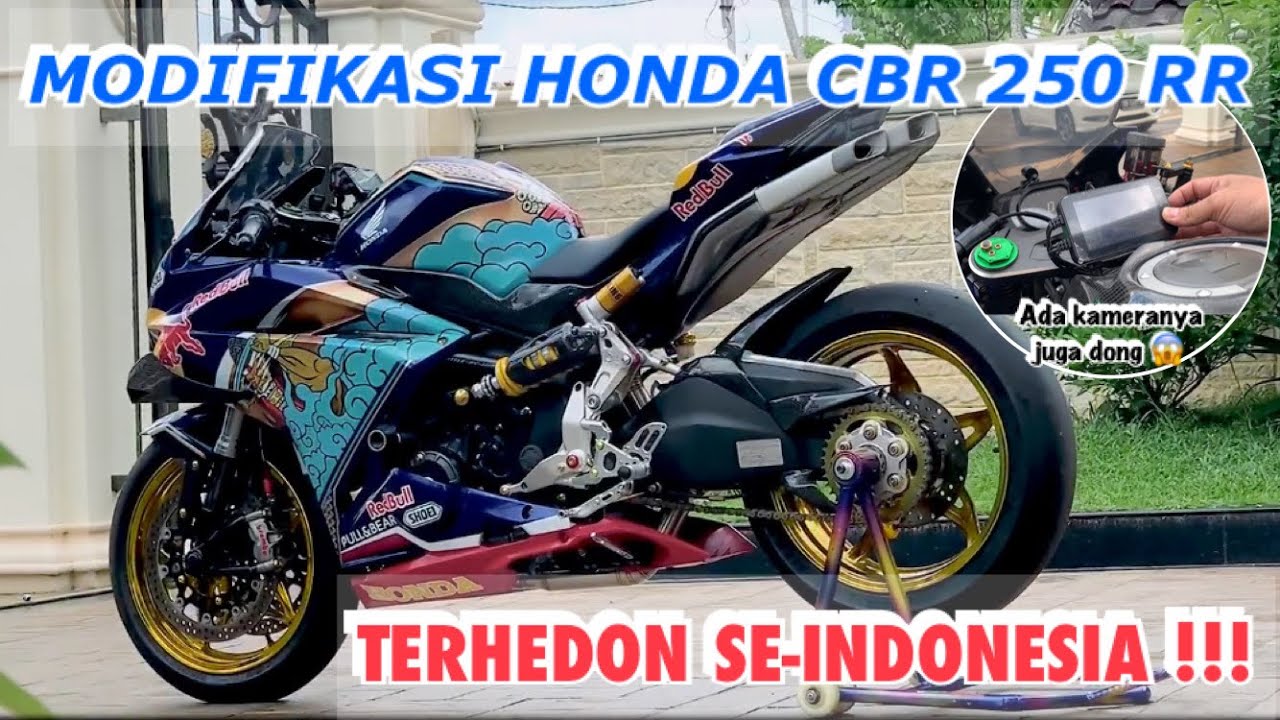 MODIFIKASI HONDA CBR 250 RR TERHENDON SE INDONESIAA !!! Ngabisin Ratusan jutaaa 😱