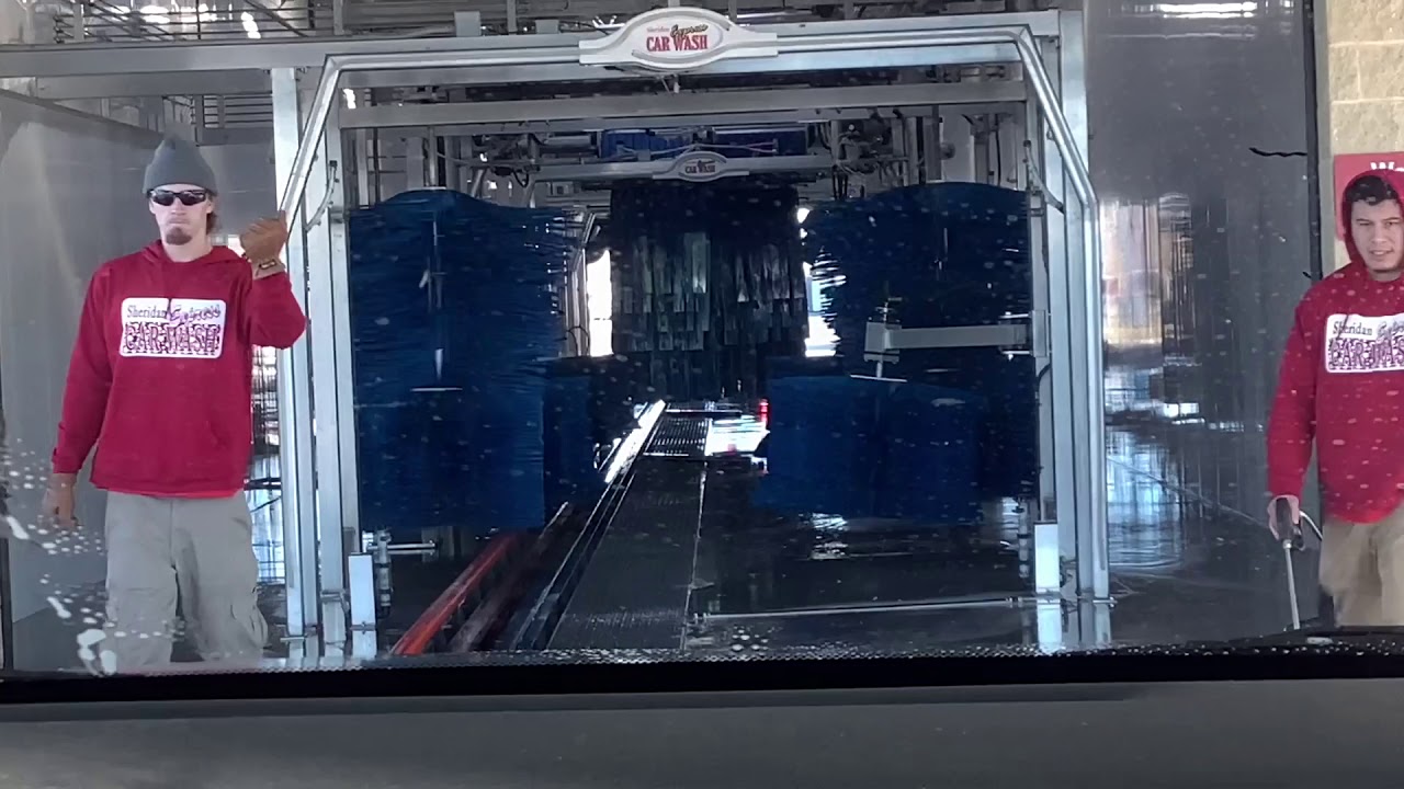 Brand new Belanger Tunnel Sheridan Express Car Wash in Tulsa, OK