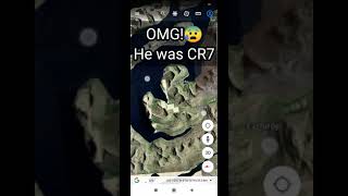 OMG!😰 I found Cristanio Ronaldo in google earth || Google earth scary #shorts #shortvideo #google screenshot 4