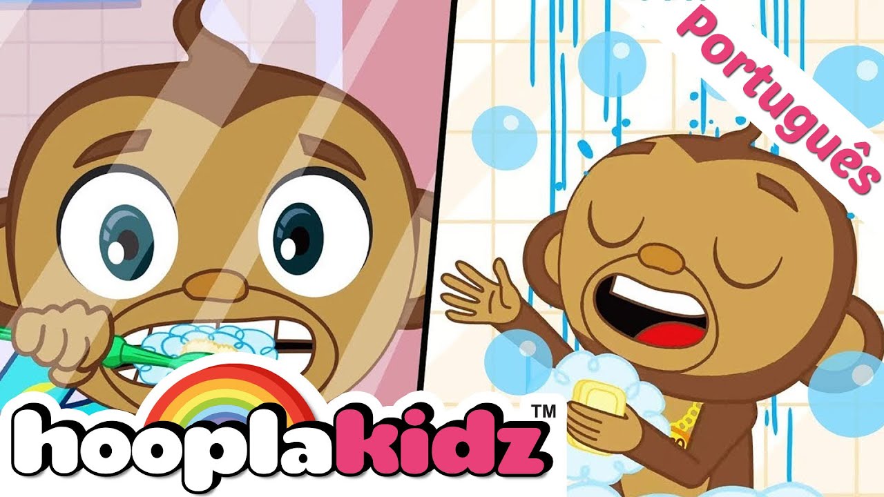 ⁣Hooplakidz Brasil | Fique Limpo, Fique Saudável | Músicas Para Crianças