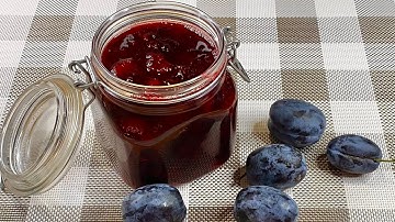 How to make plum jam without pectin | How to make jam