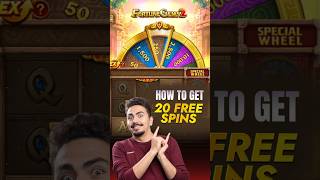 Fortune Gems 2 free spins kithar milega | 20 free spins for Fortune Gems 2 | Fomo7 signup free spins