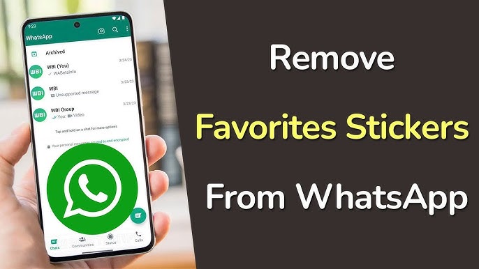 How to make WhatsApp stickers and share them with your friends