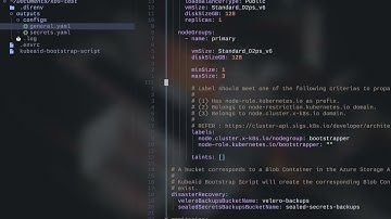 Bootstrapping a self managed Kubernetes Cluster in Azure