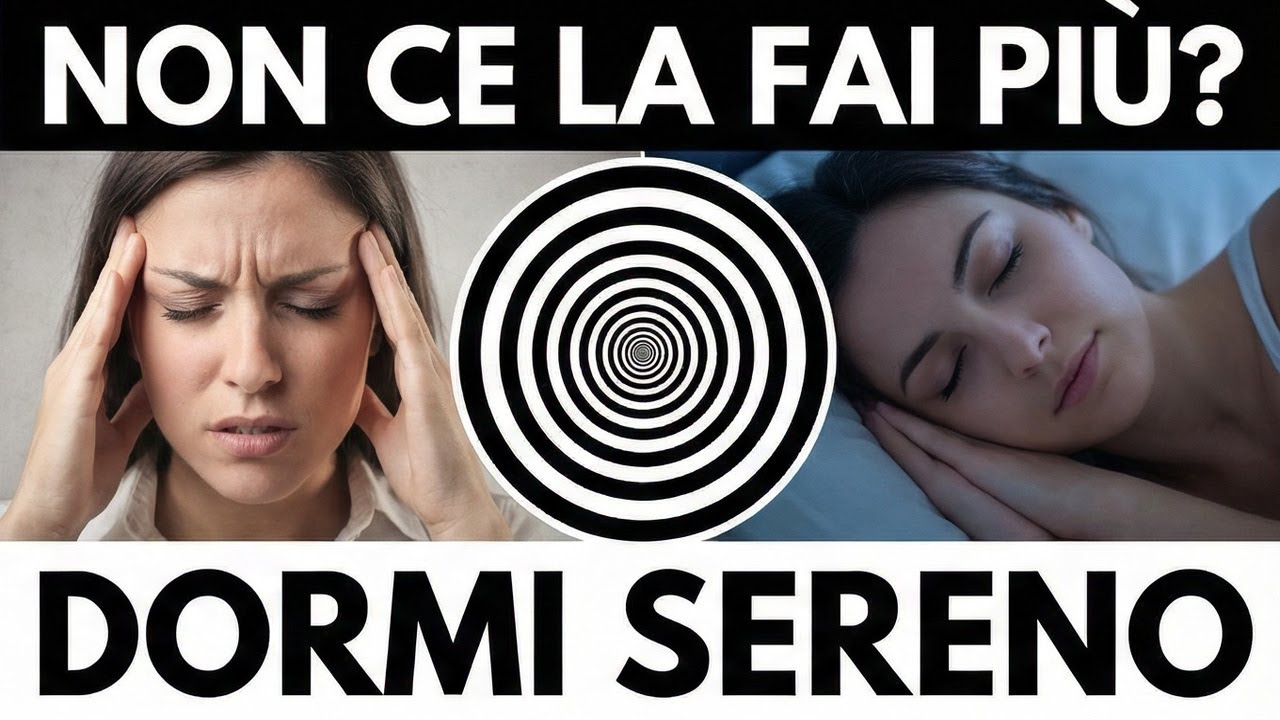 Non ce la fai più? | Ipnosi Notturna per Lasciar Andare il Dolore