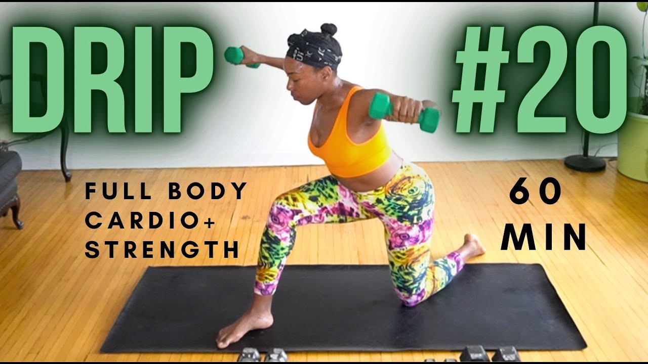 60 MINUTE FULL BODY HIIT WORKOUT CARDIO STRENGTH MINI BAND #hiit # ...
