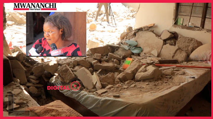 Bibi aliyefariki kwa kuangukiwa na ghorofa alisema ''litatuua''