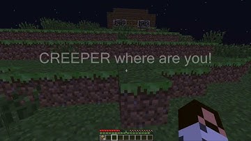 My Pet creeper (Minecraft Movie) intro to the channel