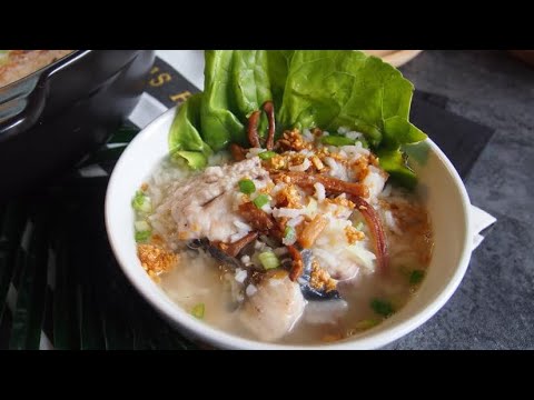 Secret Recipe Revealed! Singapore Teochew Fish Porridge  Chinese Fish Porridge Recipe