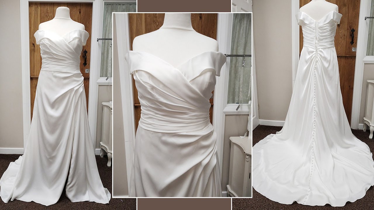 Felicia classic A-line light weight enough overseas #weddingdress #bridetobe #weddinggown #bride