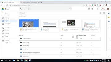 Navigating Google Drive using Jaws