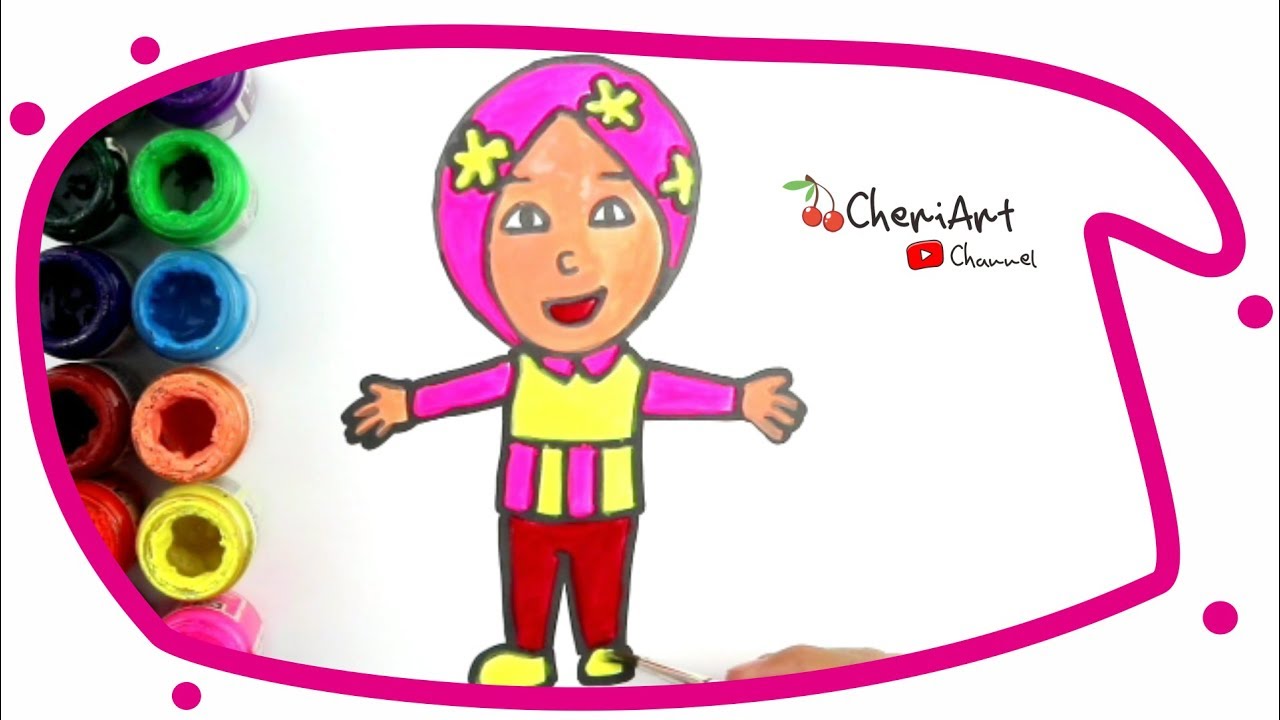 Yaya Temannya Boboiboy Belajar Menggambar Dan Mewarnai Karakter Kartun Part 96 Youtube