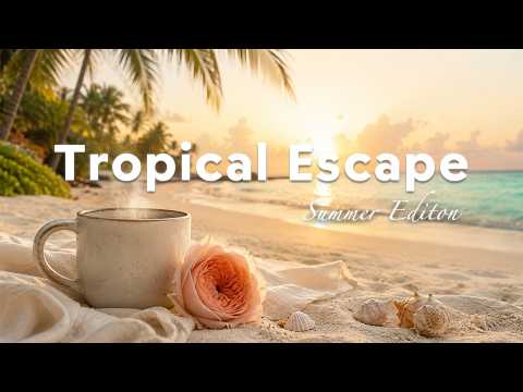 Tropical Escape 🏝️🍹 Positive Summer Holiday Tracks to Wake Up Happy | Chill Mellow Pop