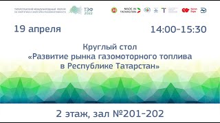 Круглый стол «Развитие рынка газомоторного топлива в Республике Татарстан»