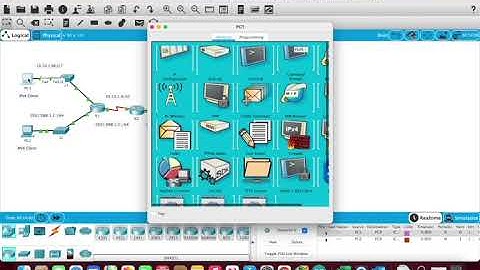 Using trace route and ping commands to troubleshoot network connectivity in Cisco Packet tracer