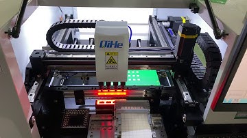 QM41 Fully Automatic Labelling Machine  QIHE SMT technology full-auto labeller