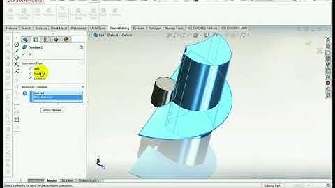 Hướng dẫn vẽ nhanh cánh quạt bằng solidwork