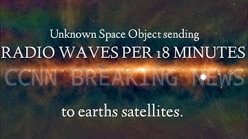 UNKNOWN SPACE OBJECT RADIO WAVES || EVERY 18 MINUTES SIGNALS EARTH SATELLITES.