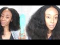 Straightening Brush on Natural Hair | Irresistible Me