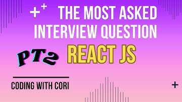 The Most Asked Interview Question in React p2 #javascript #react #developer #interview