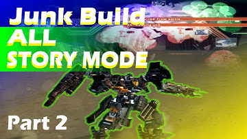 This MISSION Almost Broke my Junk Build Run in Armored Core!