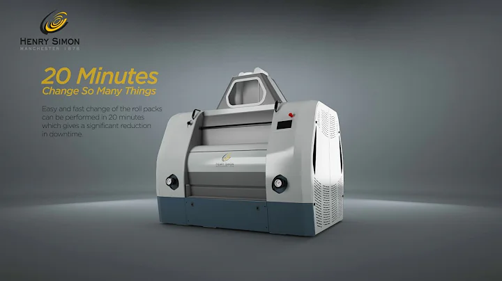 Henry Simon Milling Roller Mill - Innovative Desig...