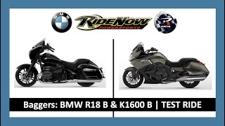 BMW K1600 B & R18 B Baggers | Test Ride
