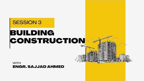 Session 8| Building Construction Part 3| R.S Khurmi, J.K Gupta| SDO/ AXEN/ Sub Engineer Preparation