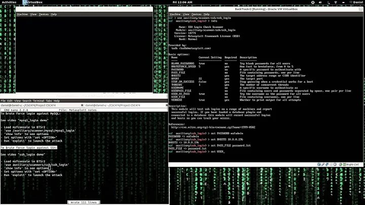 Bruteforce SSH Login Using Metasploit
