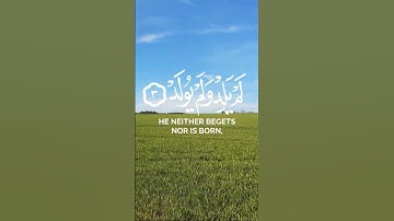 سورة الاخلاص#قران_كريم #راحة_نفسية #youtube #اكسبلور #مصر