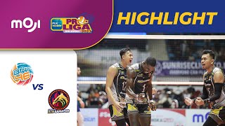 Jakarta BNI 46 VS Surabaya BIN Samator (0-3) | Highlight PLN Mobile Proliga 2023