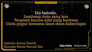 Karaoke Dj Isabella Search Female Keys