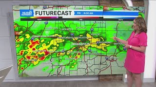 Flooding today, heat returns this weekend