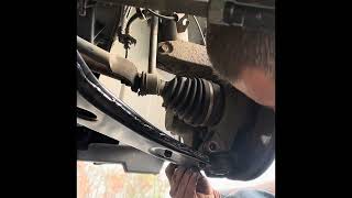 2008 ford focus ball arm tie rod fix