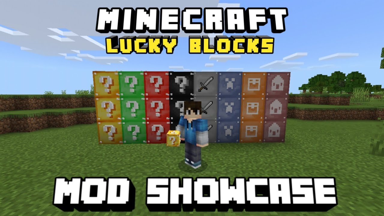 Lucky Blocks and MORE! | Minecraft Mod Showcase - YouTube