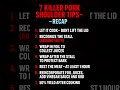 7 Awesome Pork Shoulder tips to take you over the top this weekend!