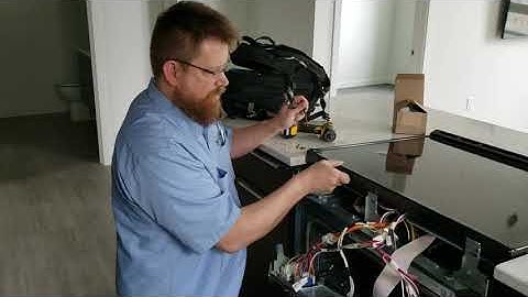 F8E0  Replacing cooling fan W11107275 motor Whirlpool electric slide in.  *Unplug before attempting