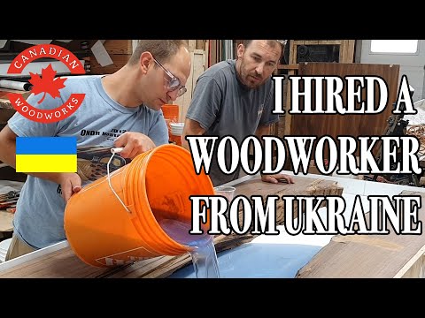 I hired a woodworker from Ukraine after the full scale war started