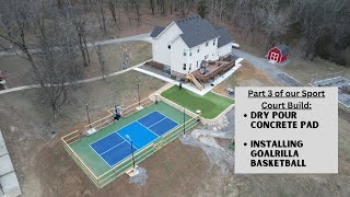 Backyard Pickleball Court Build Part 3