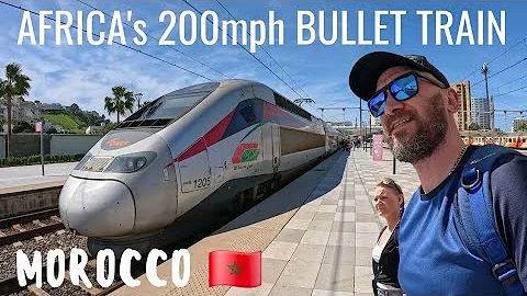 First Class on Morocco's 200mph Bullet Train 🇲🇦 Tangier - Casablanca - Marrakesh 🚅