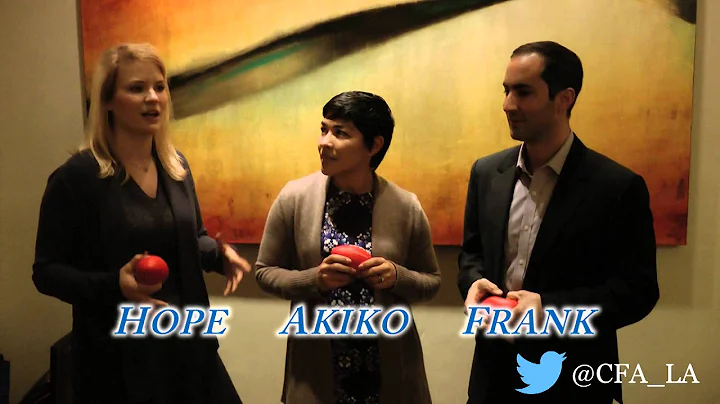 Akiko, Frank, and Hope On the 2015 CFALA Forecast ...