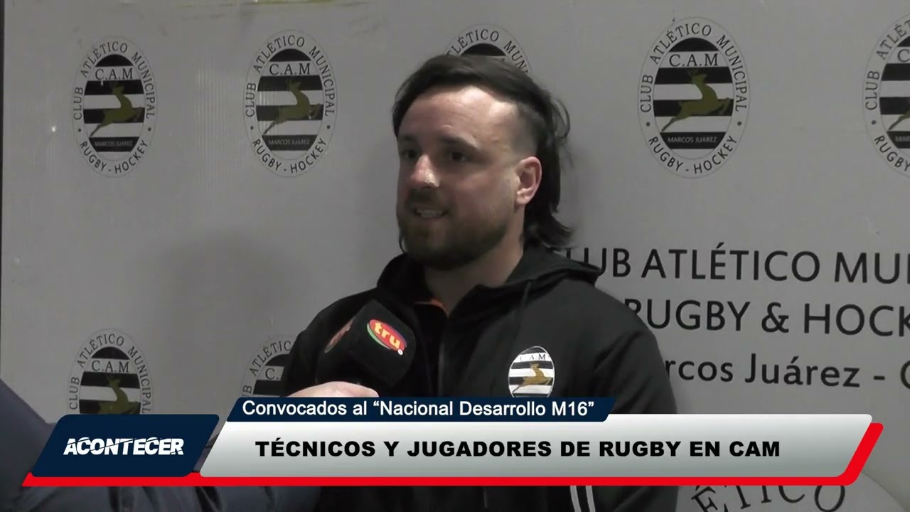 Marcos Juárez: Técnicos y jugadores del CAM convocados al Nacional Desarrolllo M16. Más detalles