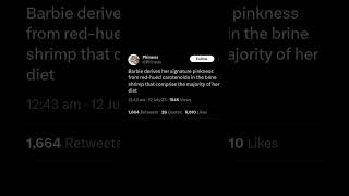 barbie pink color explained by science | Subscribe for more #motivation 😊👍