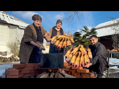 FAMOUS CACUCASIAN DISH KHASH! KHASH WITH BULL LEGS | BEST RECIPE FOR WINTER