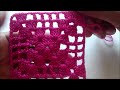 Cómo tejer cuadro INFINITO calado a crochet