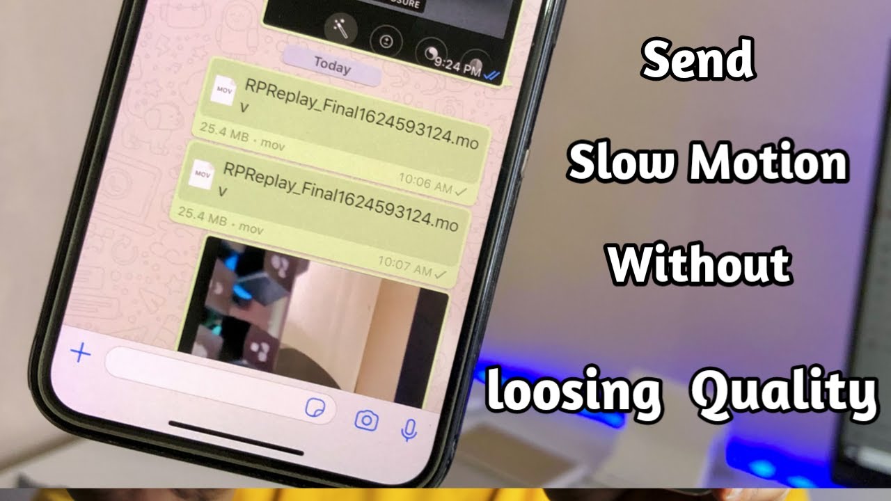 How To Send Slow Motion Video Iphone To Android