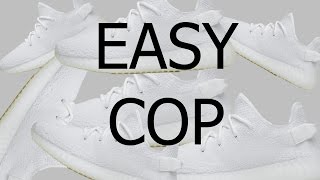 Yeezy 350 Cream White Online Copping Without Bot
