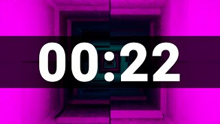 22 Second Timer with Cool Upbeat Music for Kids, Chill Instrumental Countdown